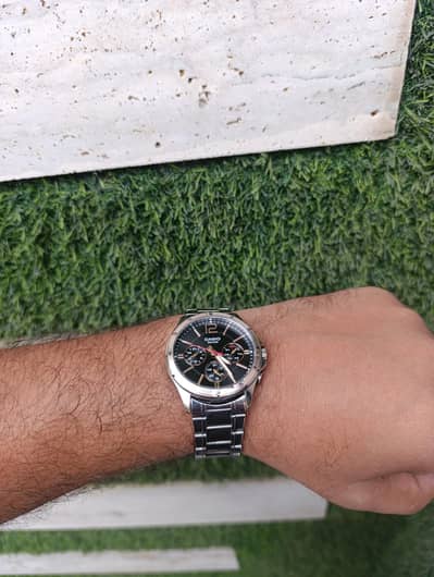 Casio  Chronograph MEN MTP-1374 Watch   MTP-1374 series