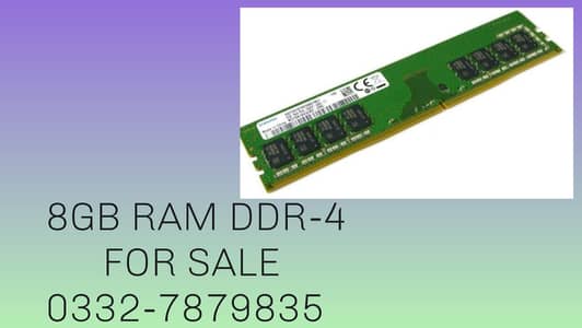 8GB RAM DDR-4