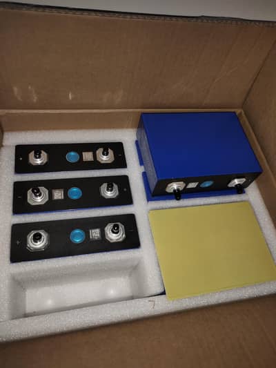EVE 100ah cell include copper BusBar epoxy sheet