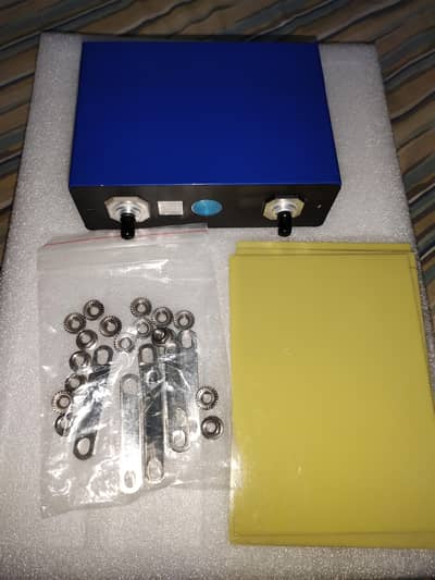 EVE 100ah New A grade cell (LF100LA) with Copper BusBar & epoxy sheet