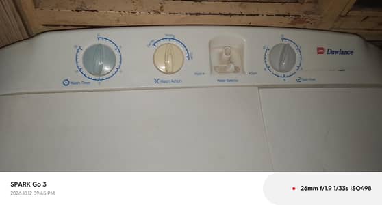 Dawlance DW 6550 8kg Twin Tub Washing Machine-Excellent Condition