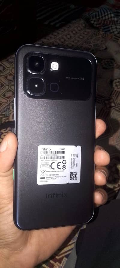 Infinix NOTE edge only  2 days Use Box charger