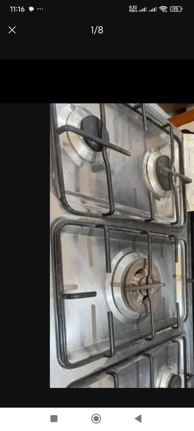 FIVE BURNER OVEN HEAVY DUTY