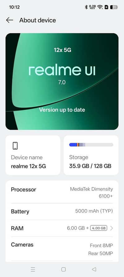 Realme 12x 5g