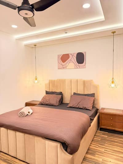 Daily Basis Apartment & Rooms Per day Perweek Short stay Available in E-11 Islamabad