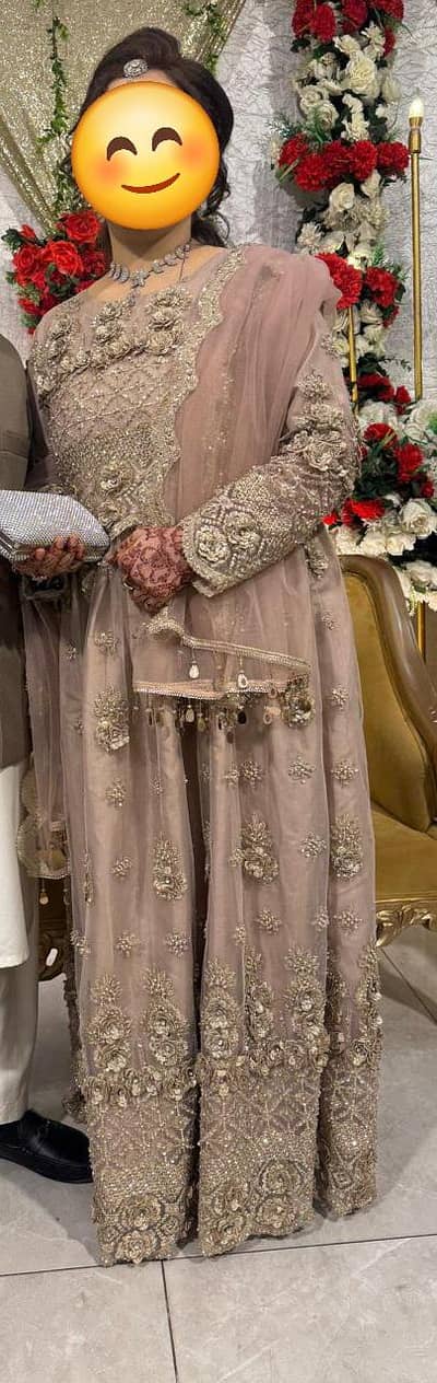 Luxury Heavy Embroidered Medium size Worn only once