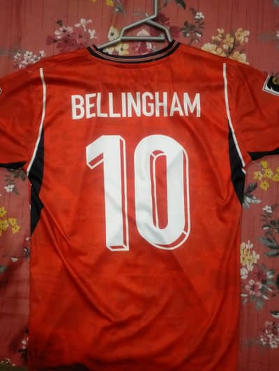 England Word Cup Away Jersey Jude Bellingham 10