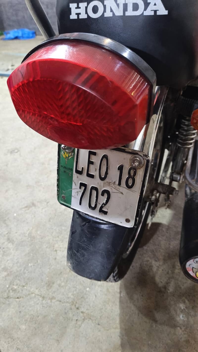 CG:125 model 2018 2