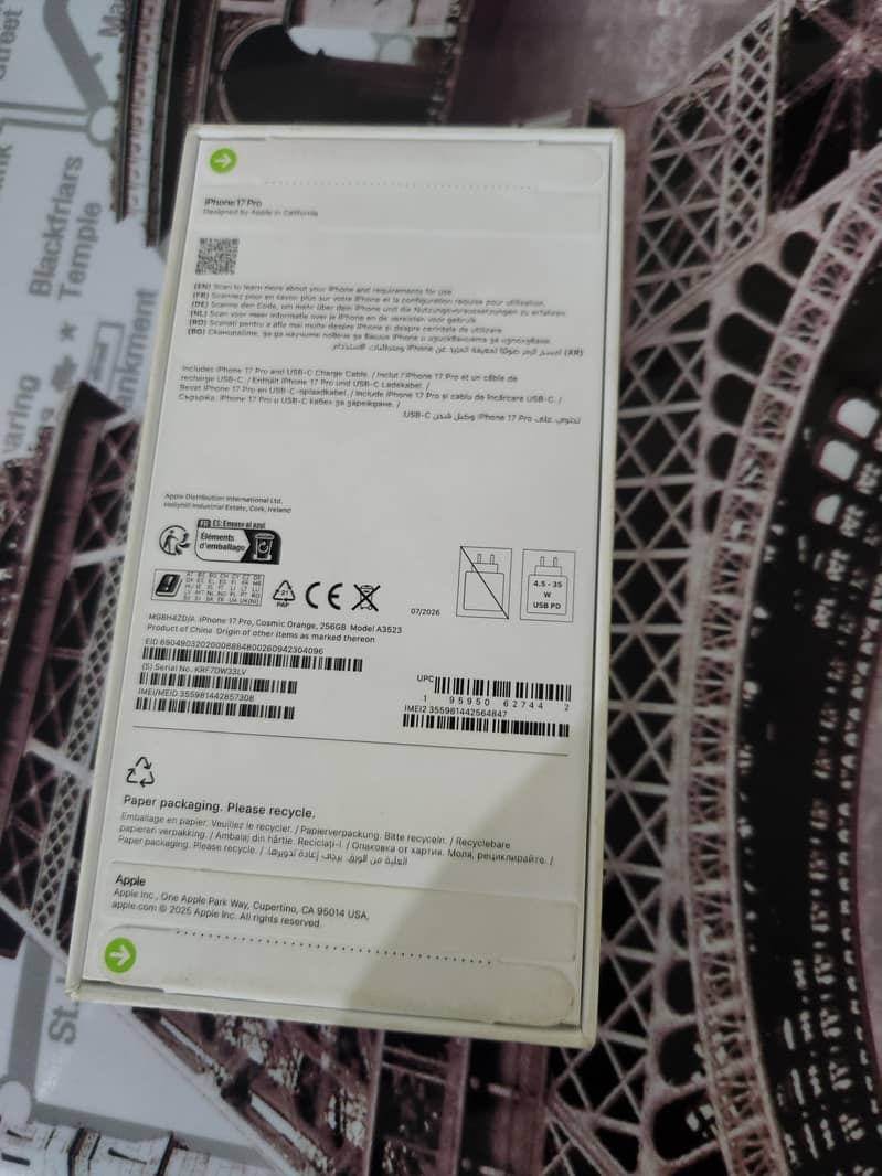 Apple iPhone 17 Pro box pack urgent sale 1