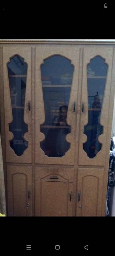 wooden divider