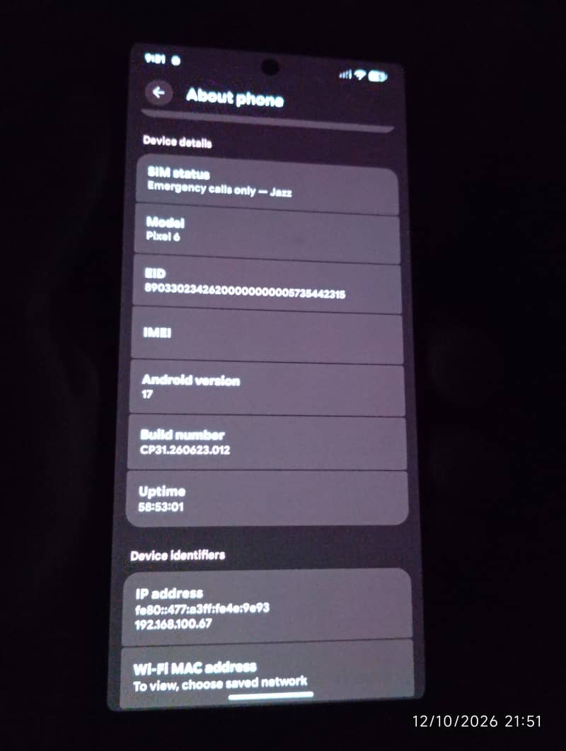 Google pixel 6 6