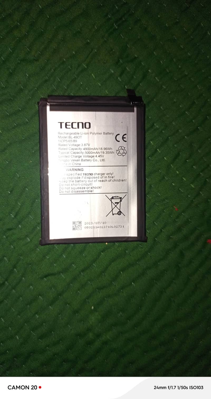 Tecno CAMON 20 0