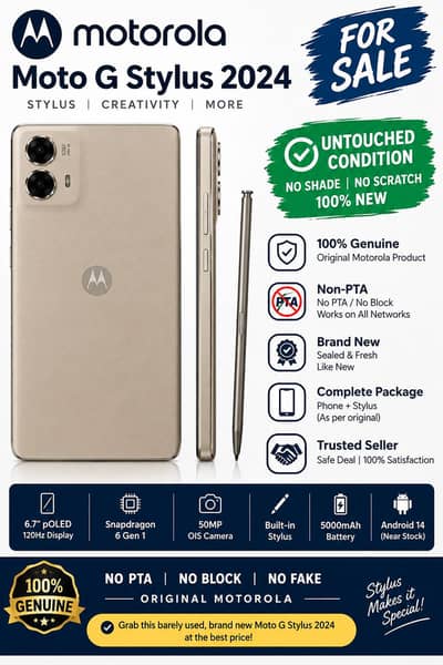 Motorola Moto G Stylus 2024