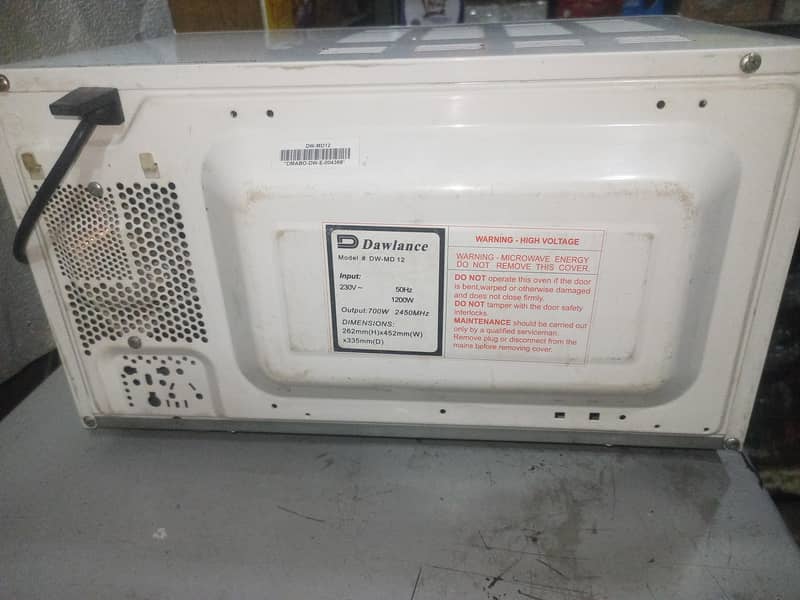 Dawlance microwave 2