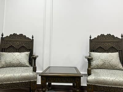 Antique old type chairs