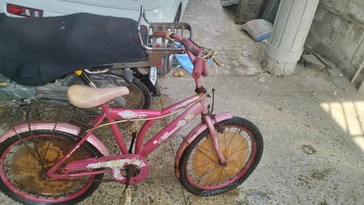 Girls cycle