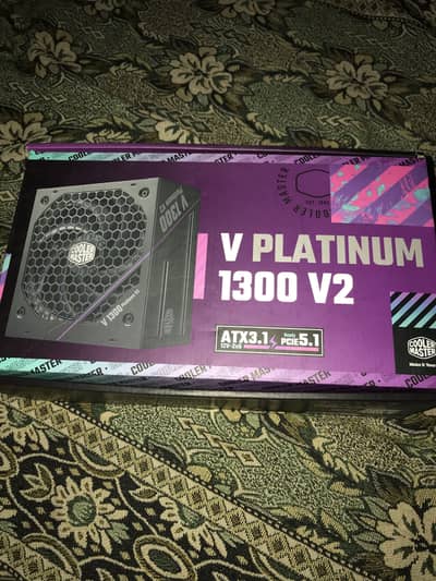 cooler master v2 1300w platinum rated power supply psu