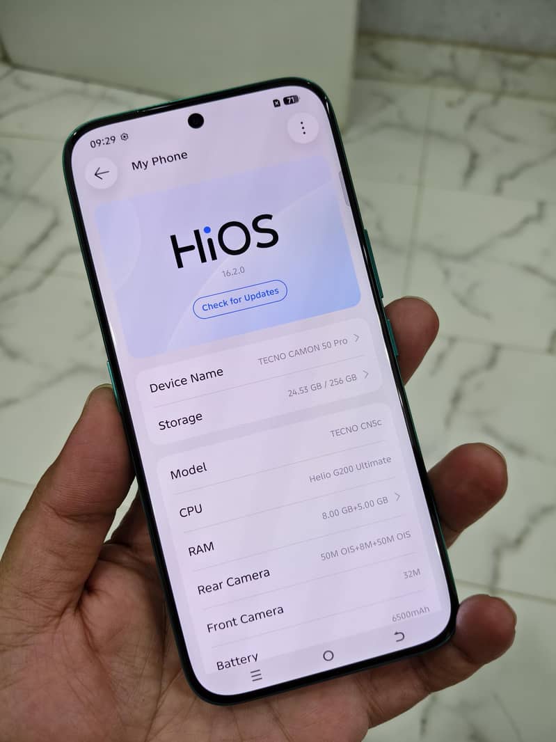 Tecno Camon 50 Pro 9