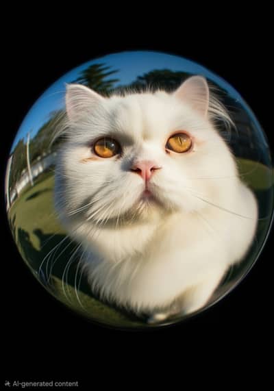 White Persian Cat