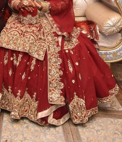Lehanga, bride dress, Barat dress