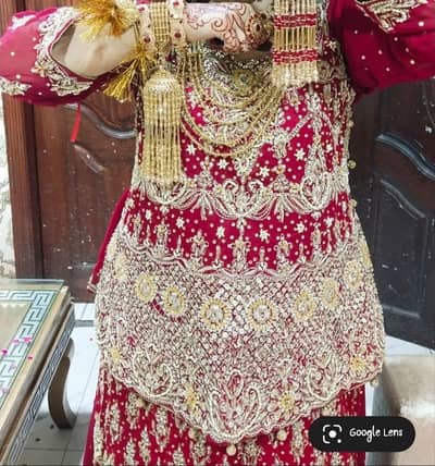 barat lehenga & mehndi indian lehnga