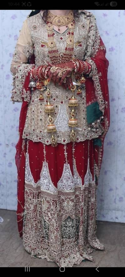 Bridal Lehenga new style, just few hours used condition 10/10+