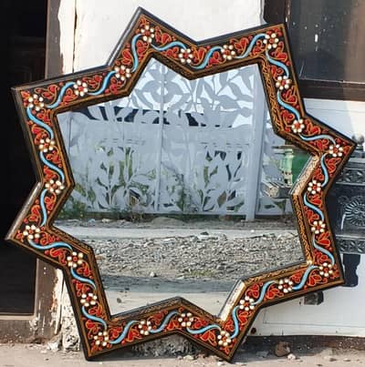 star desgin mirror frame