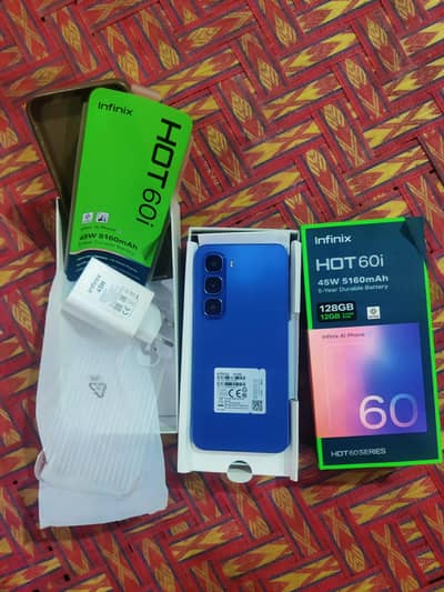 Infinix Hot 60i 128GB PTA Approved 10/10 Condition