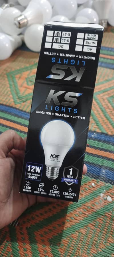 KS Light 1 year waranty.