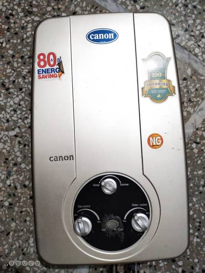 CANON Instant gas geyser for sale.