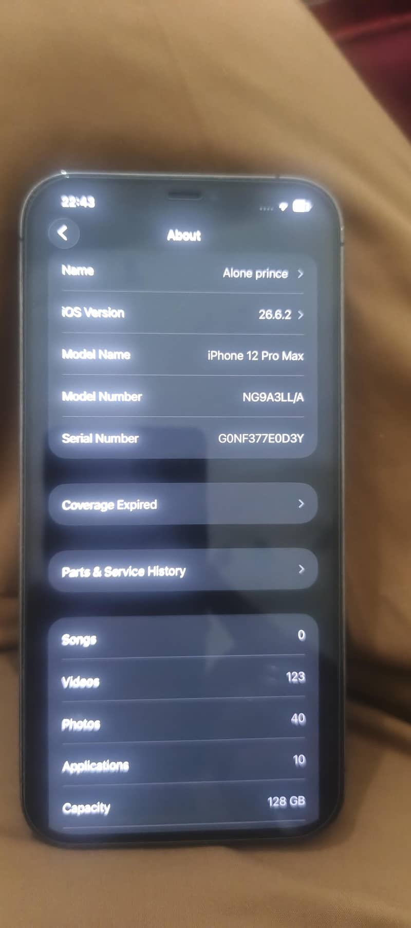 Apple iPhone 12pro max 7