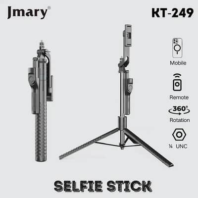 Jmary KT-249 Wireless Bluetooth Selfie Stick Tripod 03249107656