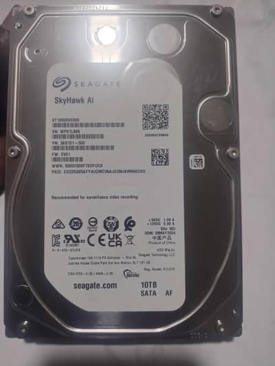 10 TB hard drive