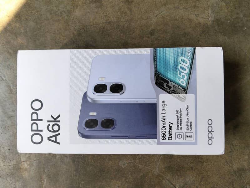 OPPO A6K . 2