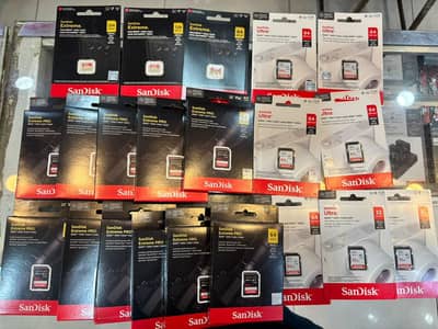 SanDisk SD  memory card 5 year warranty 03249107656