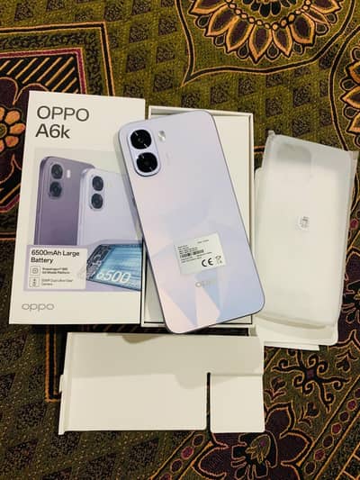 OPPO A6k 4/128gb just box open