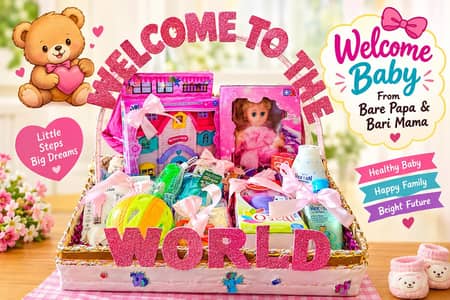 Newborn baby Basket