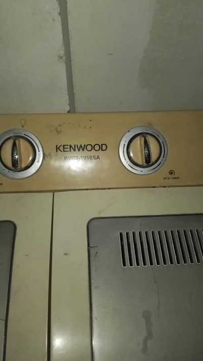 Kenwood watching machine and dryer