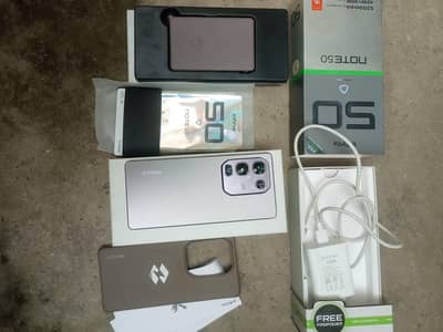 Infinix Note 50 8/256GB With Box And Charger