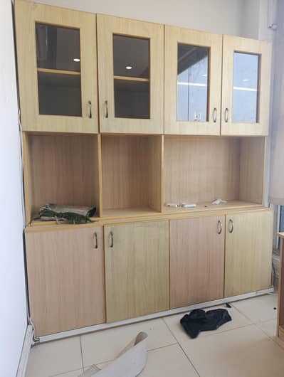 Doors, Office Cabinet and Shelf Almari with Glass