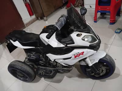 Battery operated kids bike