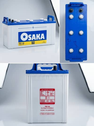 Osaka pro series 195 battery (Clean & OK)