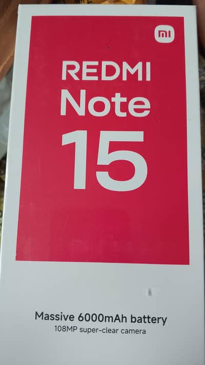 Xiaomi Redmi Note 15