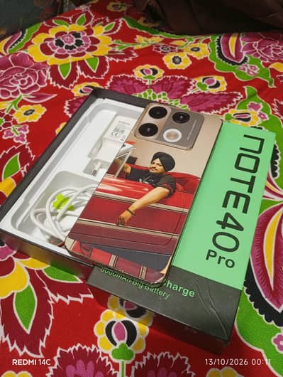 Infinix Note 40 Pro 256gb with box