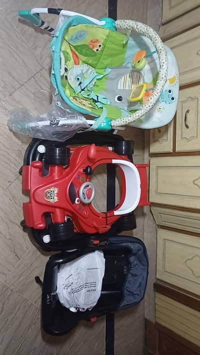 carrycot, baby walker  ,baby bather, baby bouncer