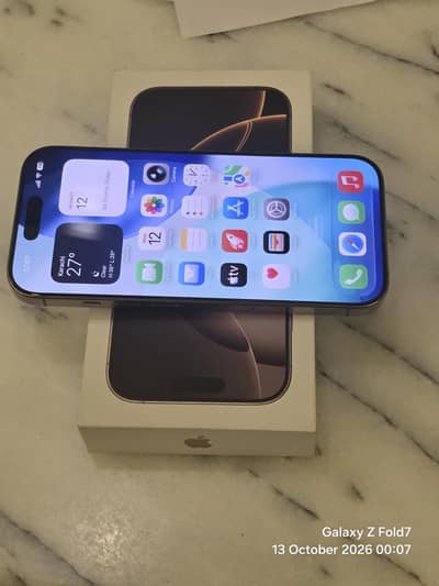 iPhone 16 Pro -256GB | Desert Titanium | PTA Approved