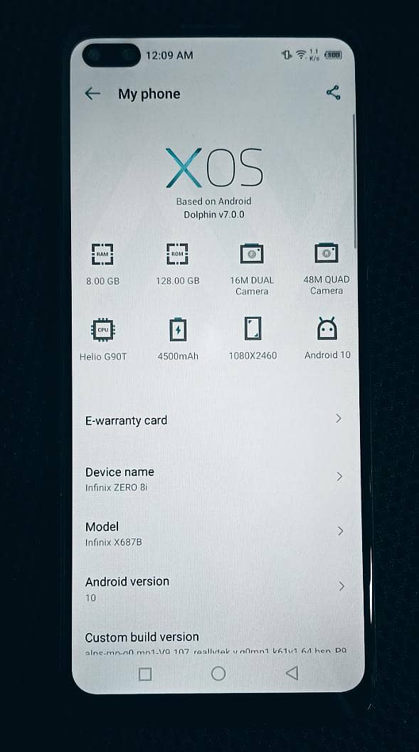Infinix Zero 8i 1