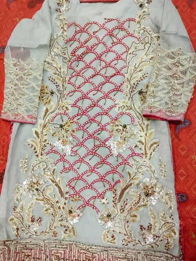 shalwar kamee rubta wedding dress