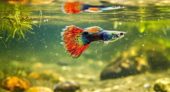 Guppy shrimps & plants available