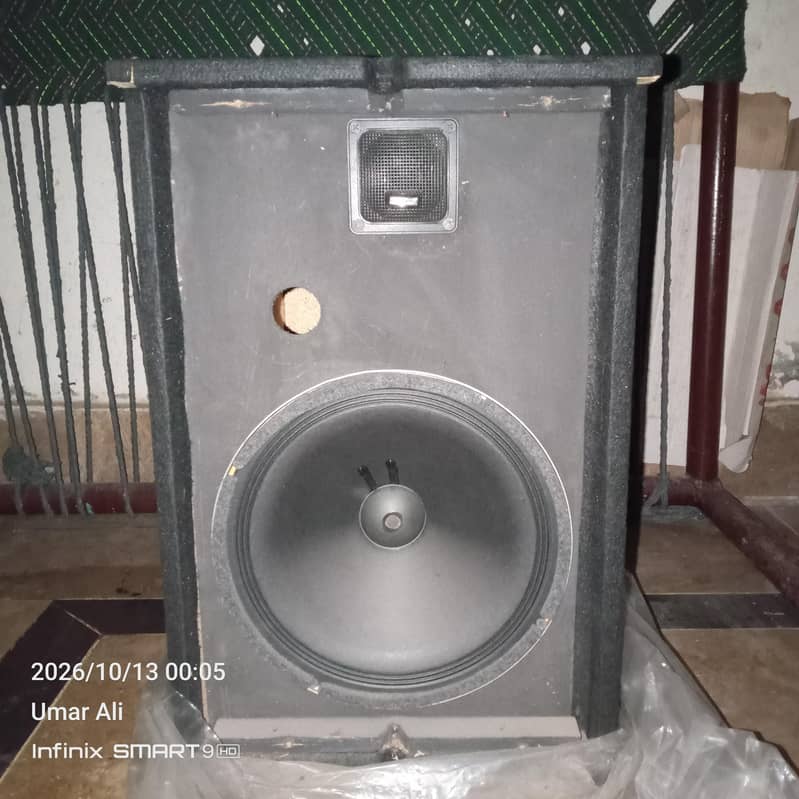Sound system available 4